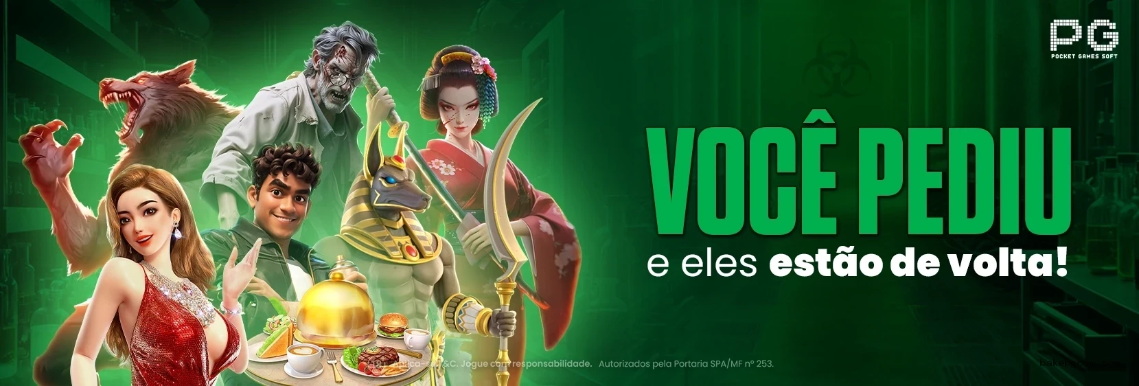 Canal oficial da Bakepg no Telegram